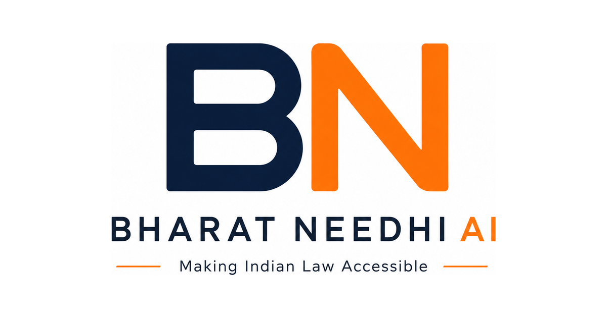 BharatNeedhi — Making Indian Law Accessible